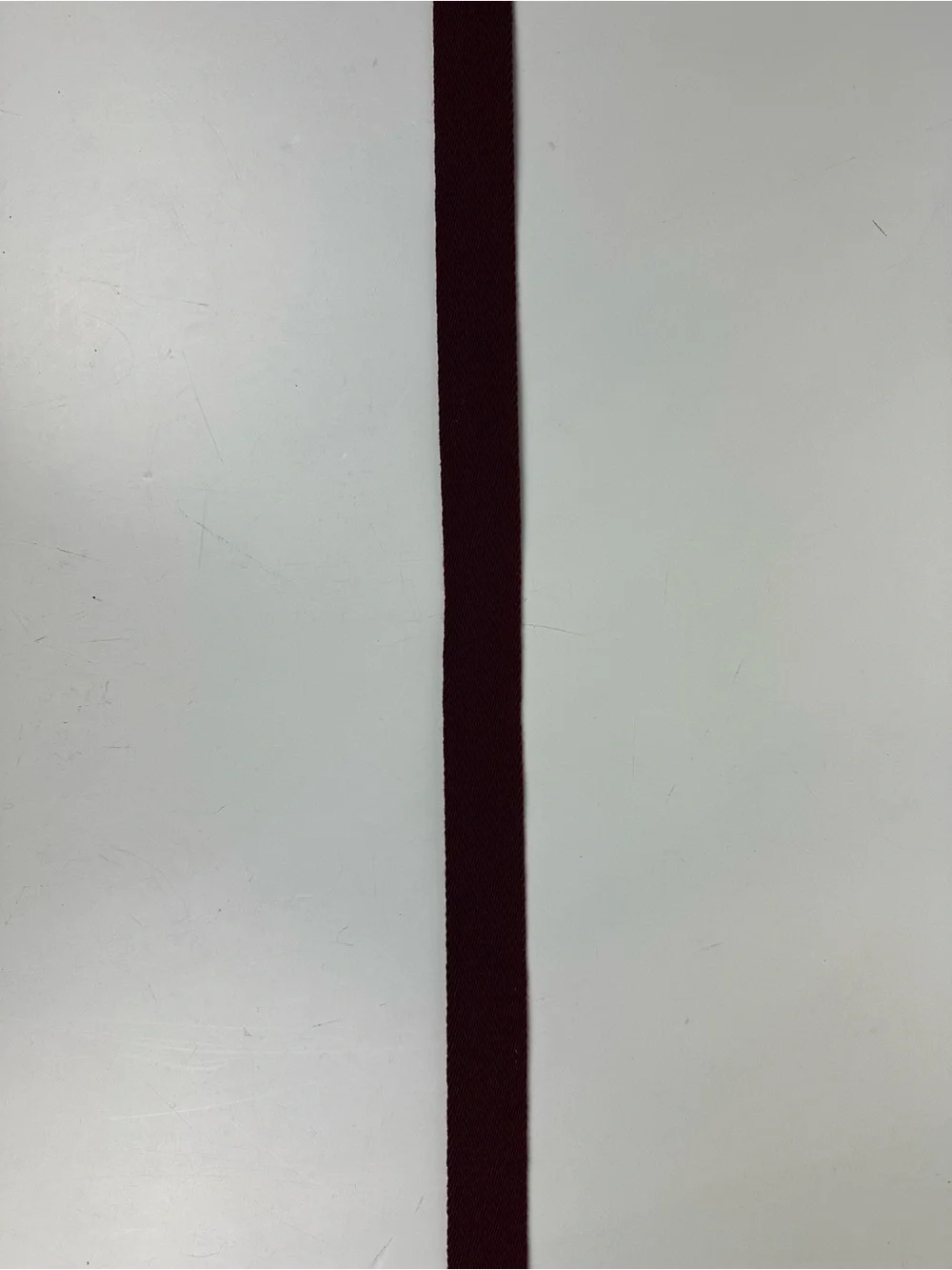 Polo by Ralph Lauren Burgundy Webbed Belt with Brown Leather Accents